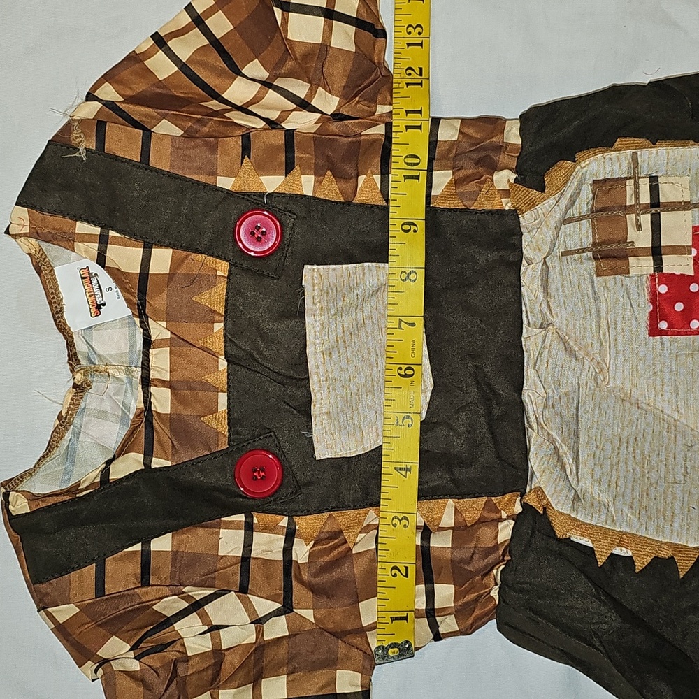 Spooktacular Creations Halloween Sunflower Scarecrow Costume Girls Size Small - Picture 13 of 16